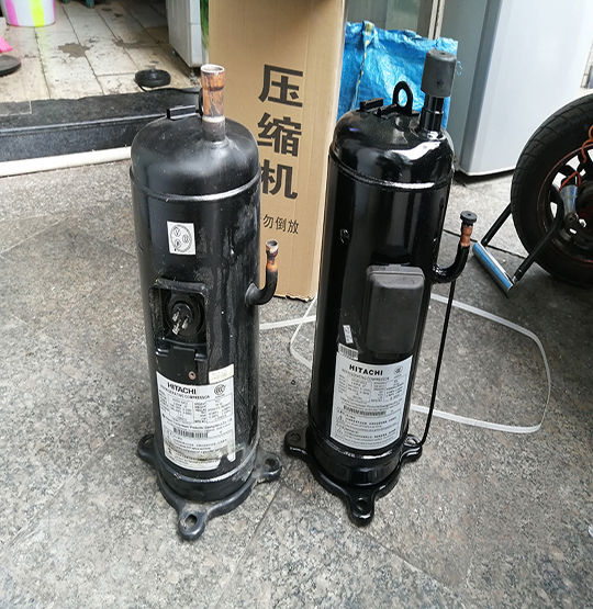 轮台中央空调压缩机的更换维修